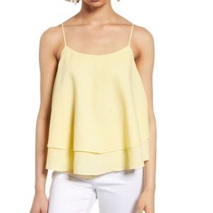 BP Tiered Linen Blend Camisole